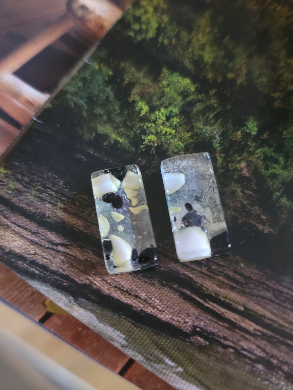MURANO Rectangular Glass Pieces